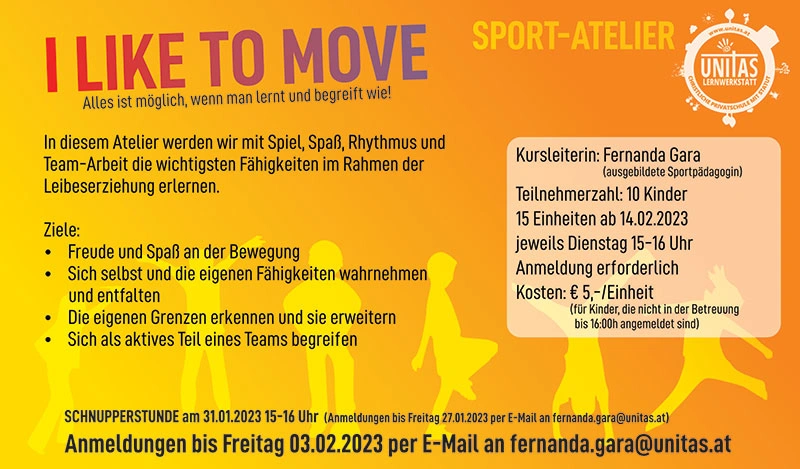 I LIKE TO MOVE